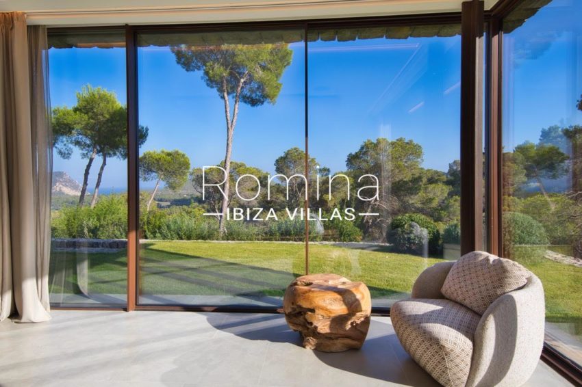 1. RV5169-01 Villa Bosc - rominas ibiza villas - view garden chill out